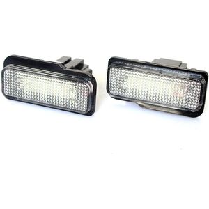 XEOD LED Kentekenverlichting - Kenteken verlichting - Geschikt voor Mercedes W211 & W203 Touring - Canbus - 2 stuks 6000K