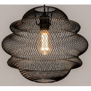 Lumidora Hanglamp 74182 - NOUD - E27 - Zwart - Metaal - ⌀ 39 cm