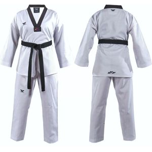 Tusah WTF Taekwondo Pak Plain zwart 180cm
