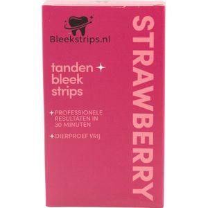 Tandenbleekstrips - Aardbei