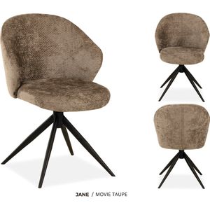 MX Sofa Eetkamer stoel Jane | kleur: Taupe