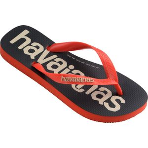 Havaianas TOP MANIA 2 - Rood/Zwart - Maat 45/46 - Unisex Slippers