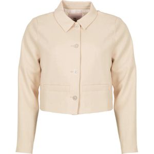 Freebird Jasmijn - Boucle - Blazer - Beige - M