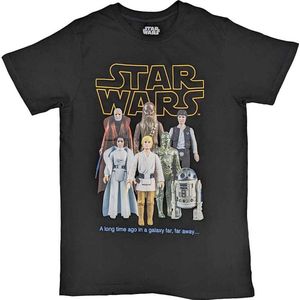 Disney Star Wars - Rebels Toy Figures Heren T-shirt - XL - Zwart