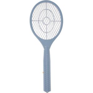 1x Anti muggen/insecten elektrische vliegenmeppers blauw 46 cm - ongediertebestrijding/insectenbestrijding