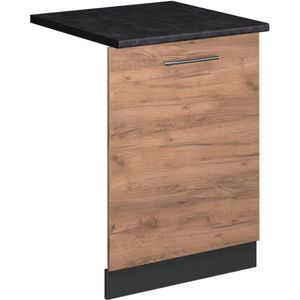 Vicco Fame-LineVoorpaneel vaatwasser – 60 cm , WB Antraciet Krachtige eik goud , WB Antraciet