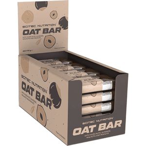 Scitec Nutrition - Oat Bar (Nuts - 20 x 70 gram) - Flapjacks - Haver - Havervlokken - Energierepen - Powerbar