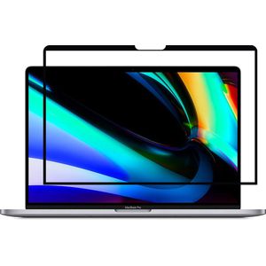 GrizzlyCoat - Screenprotector geschikt voor Apple MacBook Pro 16 Inch (2019-2020) | GrizzlyCoat Screenprotector Anti-Glare Folie - Case Friendly - Zwart