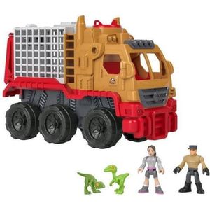 Fisher-Price Imaginext Jurassic World Krijt Colo, Capture Truck en Yaz - Dinosaurusfiguur - Leeftijd 3