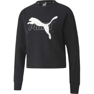Puma Nu-Tility Crew Sweatshirt Puma Black - S - Dames