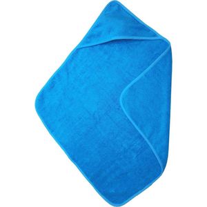 The One Towelling Baby Badcape - Badponcho - Hoge vochtopname - 100% Gekamd katoen - 450 gr/m² - 75 x 75 cm - Turquoise