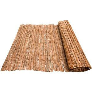 Boomschorsmatten 175 x 300 cm | Bruin | Bamboe schutting of Bamboe tuinscherm | Duurzaam & Weerbestendig | Privacyscherm.
