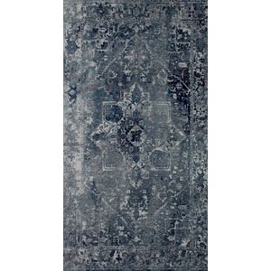 Heris - Deep Blue - 80 x 150 cm