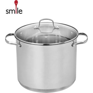 Smile Soeppan Kookpan groot - 11 Liter - Inductie - Met Maatverdeling