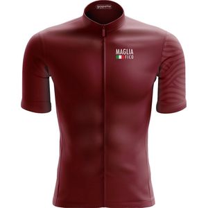 Rosso Spagnolo wielershirt - MagliaFICO- Maat XXXXL