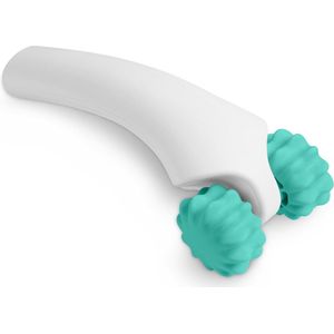 Handmassage Apparaat - Elektrisch Klopmassage Apparaat - Compact Ontwerp Voor Spierontspanning - Wit En Groen