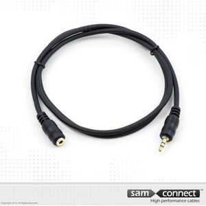 3.5mm mini Jack verlengkabel, 5m, f/m | Signaalkabel | sam connect kabel