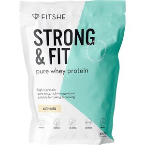 FITSHE - Pure Whey Proteine Poeder - Soft Vanilla - Eiwitshakes