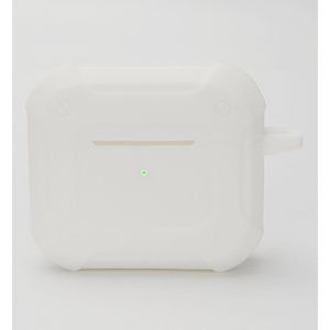 Case2go - Hoesje geschikt voor Apple Airpods Pro - Wit