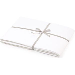 Libeco Linnen Bovenlaken - Heritage - White - 270x320cm