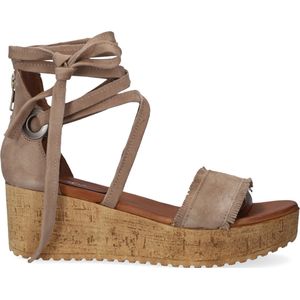 Omoda 722007 Sandalen - Dames - Taupe - Maat 37