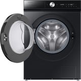 Samsung 8000 serie - Wasmachine WW90DB8U95GBU3 - A label - 9Kg - Zwart - AI wash - Super speed