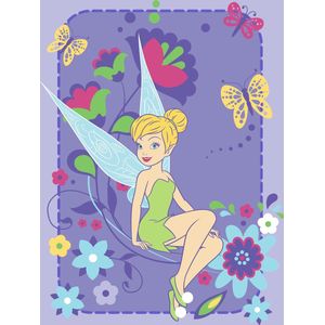 Tapijt Fairies - Tink Flowers - 95 x 133 cm