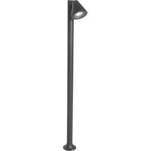 QAZQA ciara - Moderne Staande Buitenlamp | Staande Lamp voor buiten - 1 lichts - H 100 cm - Zwart - Buitenverlichting