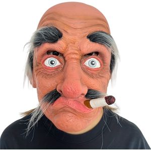 Livano Halloween Masker - Volwassenen - Enge Maskers - Horror Masker - Man met Sigaret
