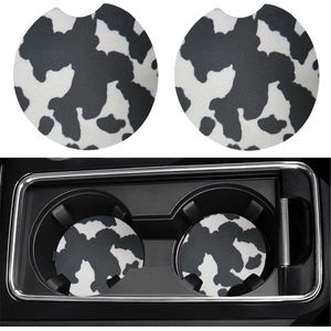 Universele bekerhouders - set van 2 - siliconen antislip onderzetters voor in de auto - auto-interieuraccessoires (C16) .