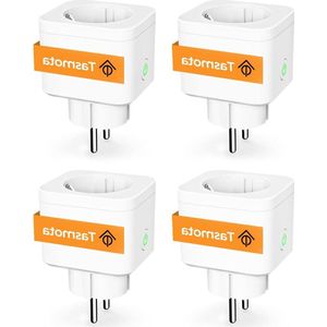 Slimme WiFi stopcontact met vermogensmeter - stroomverbruik meten - ESP8266 - Google Home Assistant - ioBroker - 16A - 2.4GHz