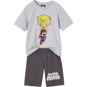 Vertbaudet Tweekleurige pyjashort voor jongens Super Mario®