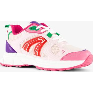 Blue Box meisjes sneakers roze rood - Maat 33 - Uitneembare zool