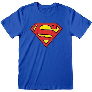 Superman logo t-shirt heren 3XL