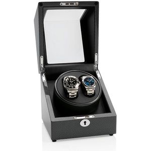 Watchwinder - Horloge opwinder - automatische horloge opwinder box voor 2 horloges