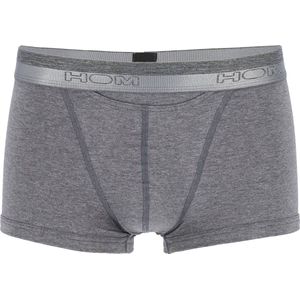 HOM HO1 boxer briefs (1-pack) - heren boxer kort met horizontale gulp - antraciet - Maat: XL