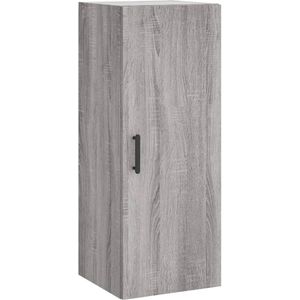 vidaXL Hangkast 34,5x34x90 cm grijs sonoma eikenkleurig
