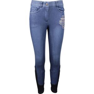 Mondoni Eivissa Kinder Rijbroek - Maat: 176 - Jeans - Denim