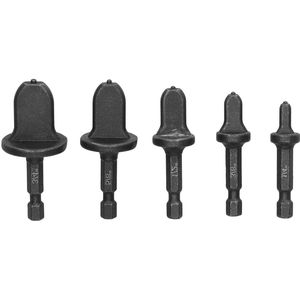 Buis Expander Set Zeskant Handvat Koperen Pijp Smeden Boor Kit Airconditioner Koperen Buis Affakkelen Gereedschap Leiding Ruimen - 5 Stuks met Maten 3/4in, 5/8in, 1/2in, 3/8in, 1/4in