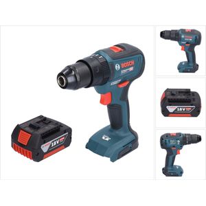 Bosch GSB 18V-55 Professionele accu klopboormachine 18 V 55 Nm borstelloos + 1x oplaadbare accu 5.0 Ah - zonder oplader