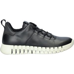 Ecco Gruuv M heren sneaker - Zwart wit - Maat 44