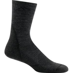 Light Hiker Micro Crew Lightweight with Cushion - Black - Hikingsokken en wandelsokken van merinowol