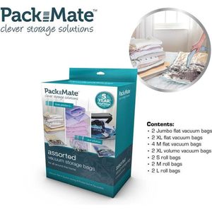 PackMate - Vacuüm Opbergzak - 16-delige set