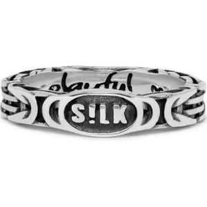 SILK Jewellery - Zilveren Ring - Connect - 267.18 - Maat 18,0