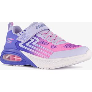 Skechers Microspec Max Advance meisjes sneakers - Roze - Maat 33