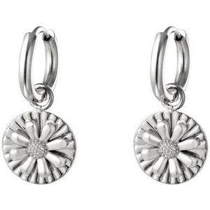 Oorbellen - Earrings Flowerbomb - Madelief- mam is lief - moederdag - mom - cadeau - gift - stainless steel - dochter - kadotip