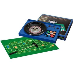 Professionele Roulette-Set met Bakelieten wiel - Geschikt voor 2 spelers - Leeftijd vanaf 6 jaar