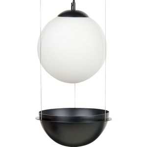TOBINS - Hanglamp - Zwart - Glas