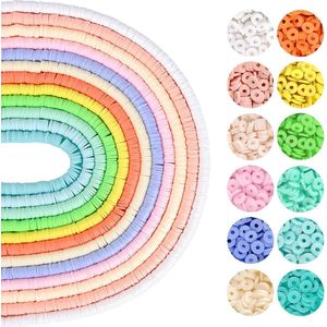 Kleurrijke Heishi-kralen Set - 4200 Stuks - 6 mm Klei Kralen voor Sieraden Maken