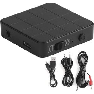 Bluetooth Audio-zender Adapter 5.0 - 2-in-1 Ontvanger Zender voor Auto TV PC - Muziek Stereo Adapter .